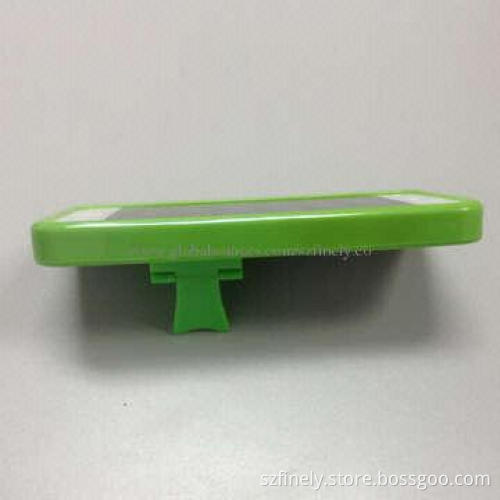 PC+TPU case for iPhone 5/5S, double injection with 360-degree rotational stand, elegant hit color